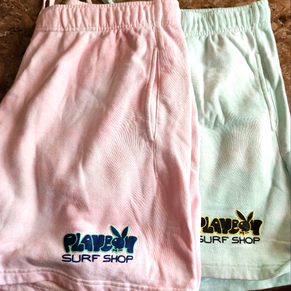 **SOLD** Mens L playboy cotton shorts